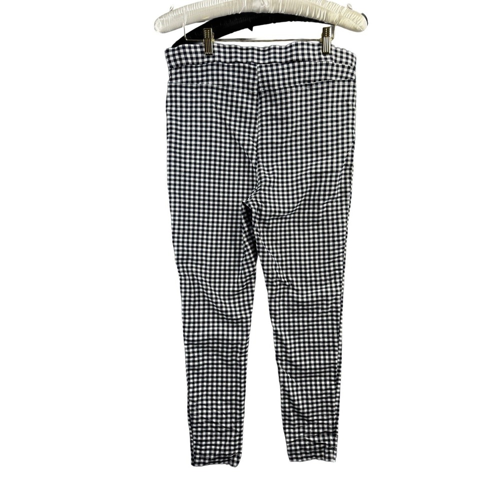 Laura Scott XL Black White Gingham Crop Pants Women's XL